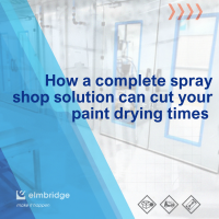 How a complete spray shop can cut your paint drying times
